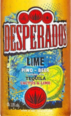 Desperados Lime etiket